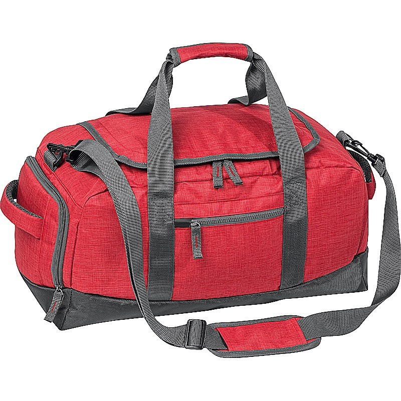 Hochwertige Sporttasche aus Polyester - Rot