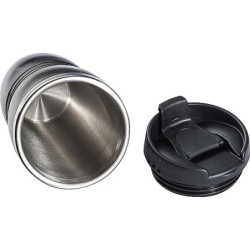 Trinkbecher aus Edelstahl 450ml - Schwarz