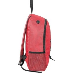 Rucksack aus Polyester - Rot