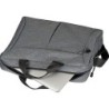 Laptoptasche aus Polyester - Silbergrau