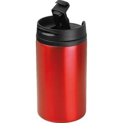 Trinkbecher aus Metall 250ml - Rot