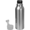 Trinkflasche aus Metall 600ml - Silbergrau