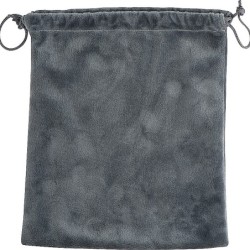 Reiseset Nackenkissen Schlafbrille Wäschebeutel - Silbergrau