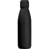 Trinkflasche aus Metall 600ml - Schwarz