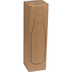 Trinkflasche aus Metall 600ml - Weiß