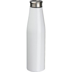 Trinkflasche aus Metall 750ml - Weiß