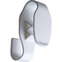 Taschenhalter aus Kunststoff für Trolleys - Weiß