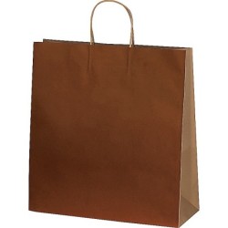 Recycelte Papiertasche groß - Braun