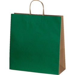 Recycelte Papiertasche groß - Grün