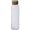 Glasflasche mit Jutehülle 500ml - Transparent