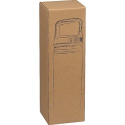 Vakuum Edelstahlflasche 550ml - Silbergrau