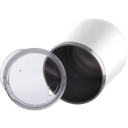 Vakuum Edelstahl Trinkbecher 380ml - Weiß