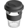 Becher aus Glas 300ml - Schwarz