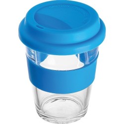 Becher aus Glas 300ml - Blau