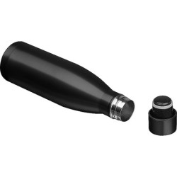 Vakuum Edelstahlflasche 500ml - Schwarz