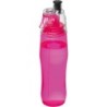Sporttrinkflasche mit Sprayfunktion  - Pink