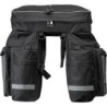 Fahrradtasche für den Gepäckträger  - Schwarz