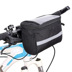 Fahrradtasche Lenker - Schwarz