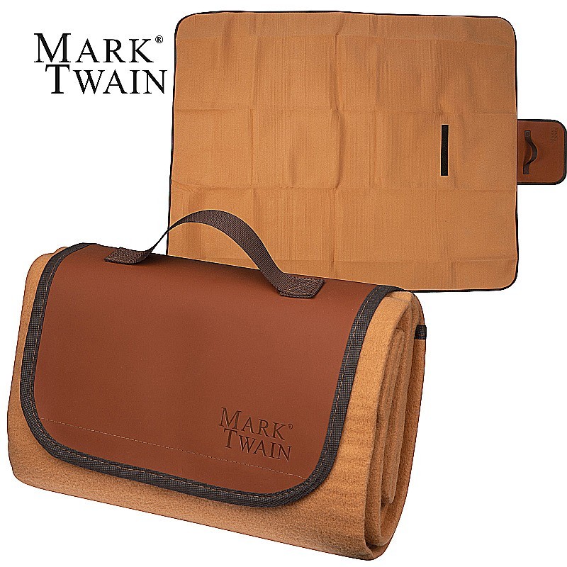 Mark Twain Picknickdecke - Beige