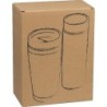 Set aus Trinkbecher und Isolierflasche - Beige