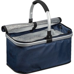 Einkaufskorb mit Kühlfach - Dunkelblau