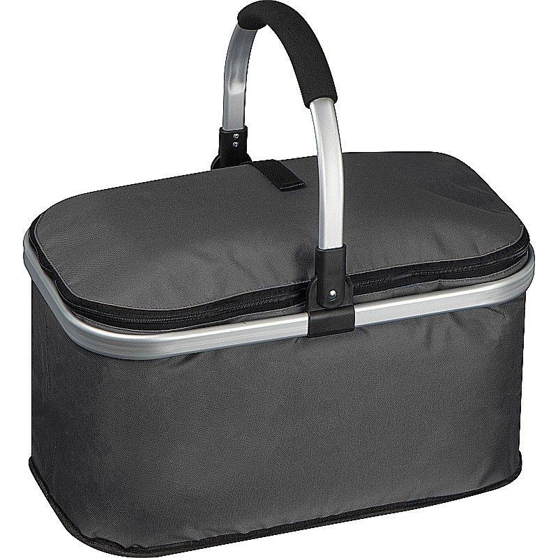 Einkaufskorb mit Kühlfach - Anthrazit