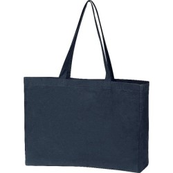 Shopper aus Bio Baumwolle (GOTS) - Dunkelblau