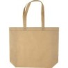 Non Woven Tasche mit Bodenfalte - Beige