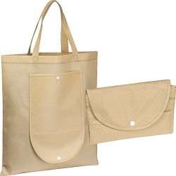 Non Woven Tasche faltbar - Beige