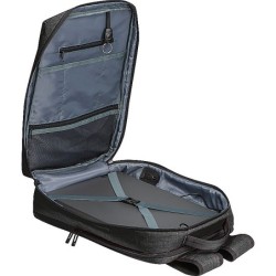 Wasserabweisender Rucksack aus Nylon - Schwarz