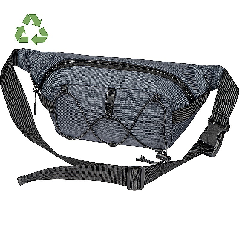 RPET Gürteltasche - Anthrazit