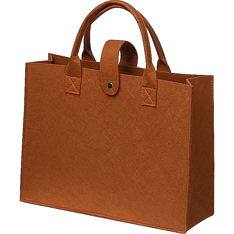 RPET Filztasche - Braun