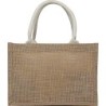 Jute Baumwolltasche zum Ausmalen  - Beige