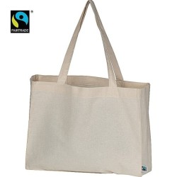 Fairtrade Baumwolltasche - Beige