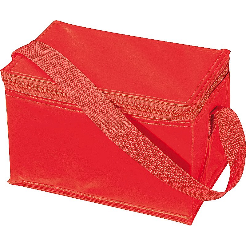 Kühltasche für 6 Dosen à 0,33l - Rot