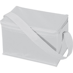 Kühltasche für 6 Dosen à 0,33l - Weiß