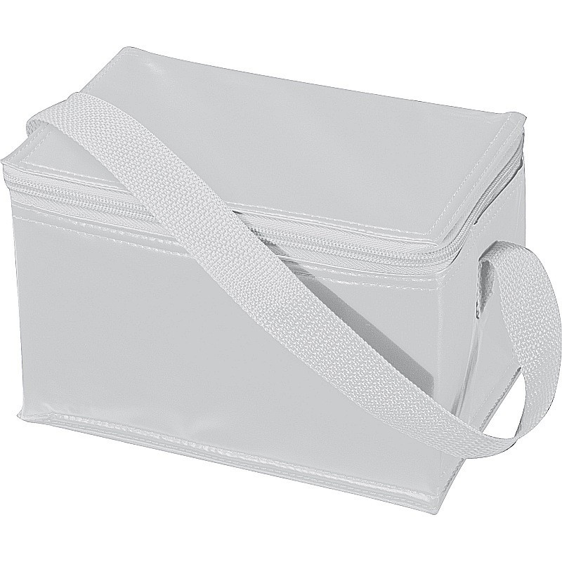 Kühltasche für 6 Dosen à 0,33l - Weiß