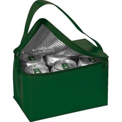 Kühltasche für 6 Dosen à 0,33l - Dunkelgrün