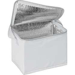 Kühltasche für 6 Dosen à 0,5l - Weiß