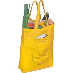 Faltbare Non Woven Einkaufstasche - Gelb