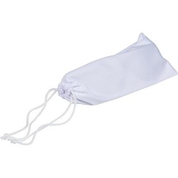 Mikrofaser Brillenetui - Weiß