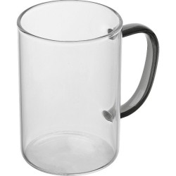 Glastasse mit farbigem Henkel 250ml
