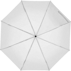 Taschenschirm aus Pongee mit Karabinergriff