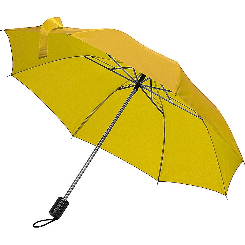 Teleskop Taschenschirm aus Polyester mit Schutzhülle