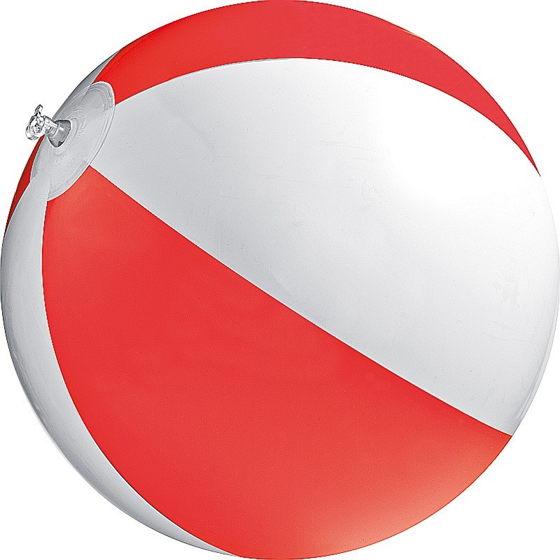 Strandball aus PVC mit einer Segmentlänge von 40 cm