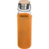 Glasflasche mit Neoprenüberzug 600ml