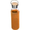 Glasflasche mit Neoprenüberzug 600ml