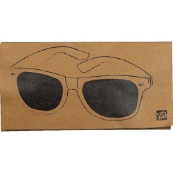 Sonnenbrille aus Kunststoff im "Nerdlook" UV 400 Schutz