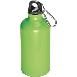 Trinkflasche aus Metall mit Karabinerhaken 500ml