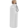 Edelstahltrinkflasche mit Karabiner, 750ml